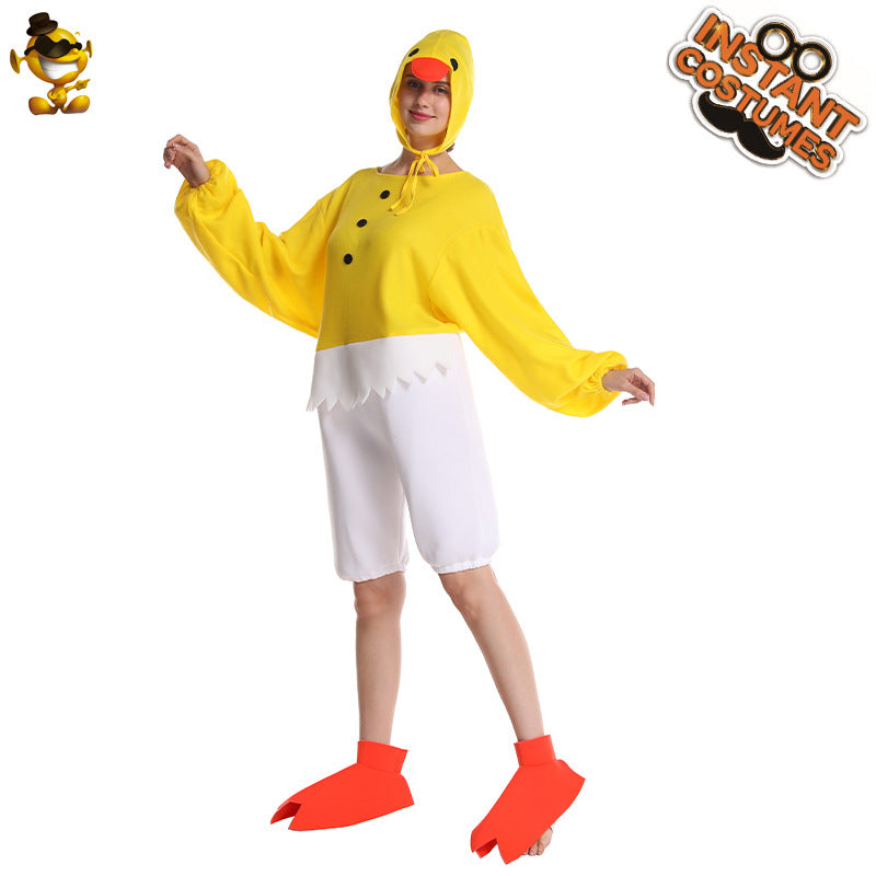 Adult funny chick jumpsuit cosplay costume stage performance costume party dress distribution wholesale