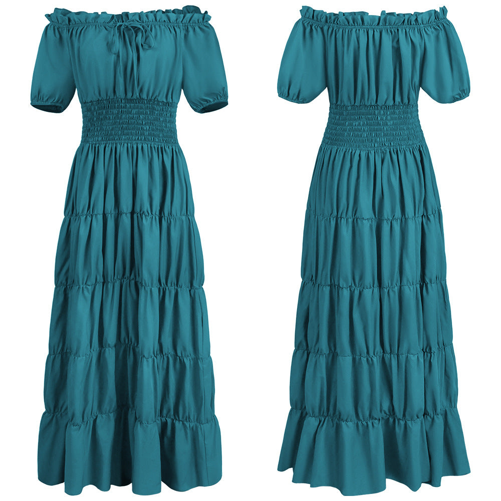 Medieval Renaissance stage cos costume Halloween retro women's dress cosplay cosplay costume