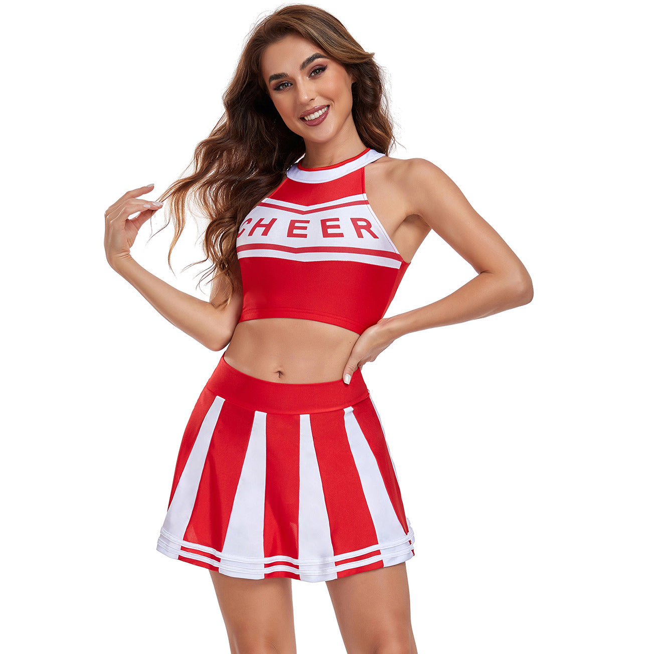 S-XL Women's Cheerleader Costume