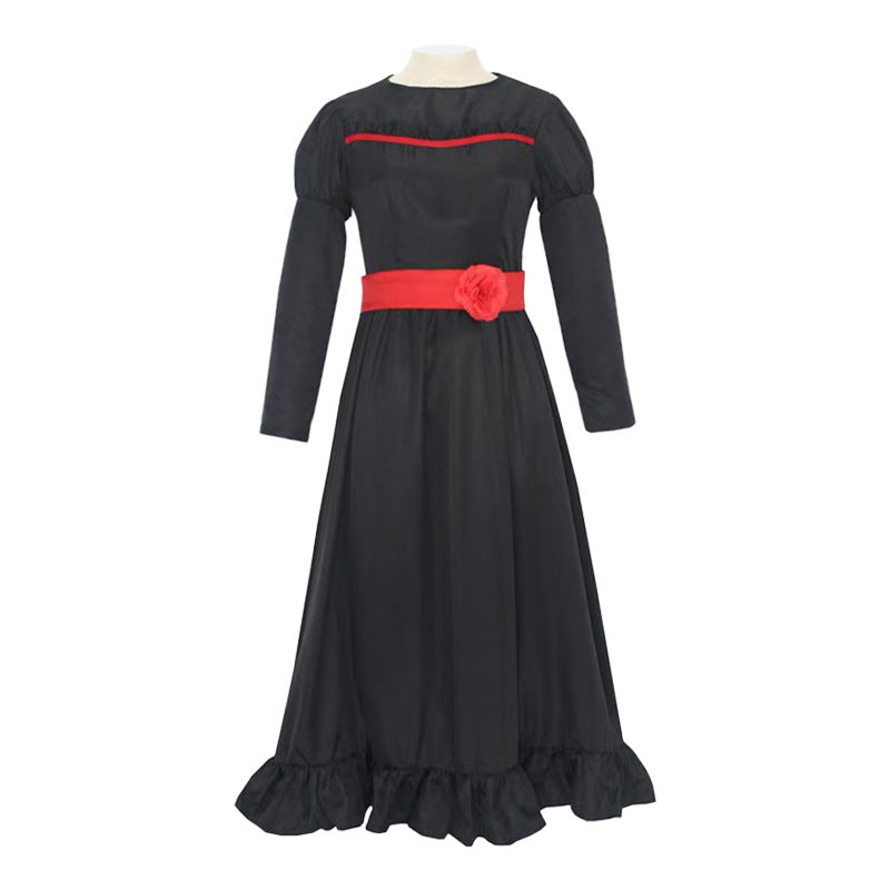 Horror doll Annabel cos costume Halloween cosplay Annabel Cospaly costume secondary element
