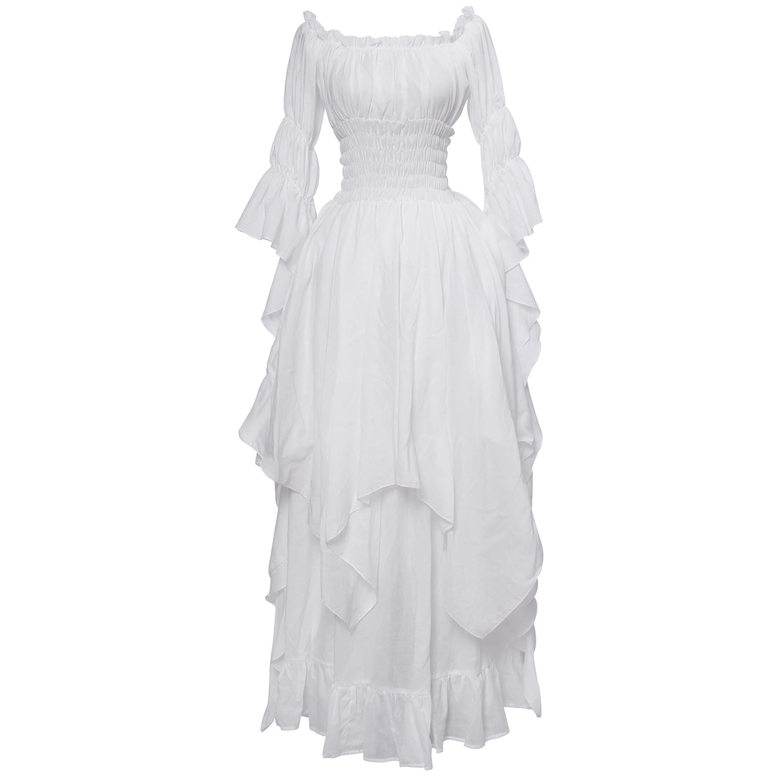 Halloween costume medieval renaissance vintage dress women's Gothic witch dress stage costume