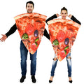 Couple pizza slice costume cosplay clothes Carnival spoof costume stage costume performance costume and accessories
