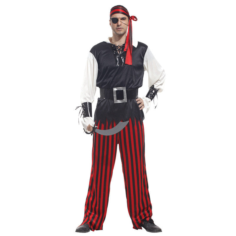 cosplay Halloween adult dress up costume clothing pirate costume adult pirate costume