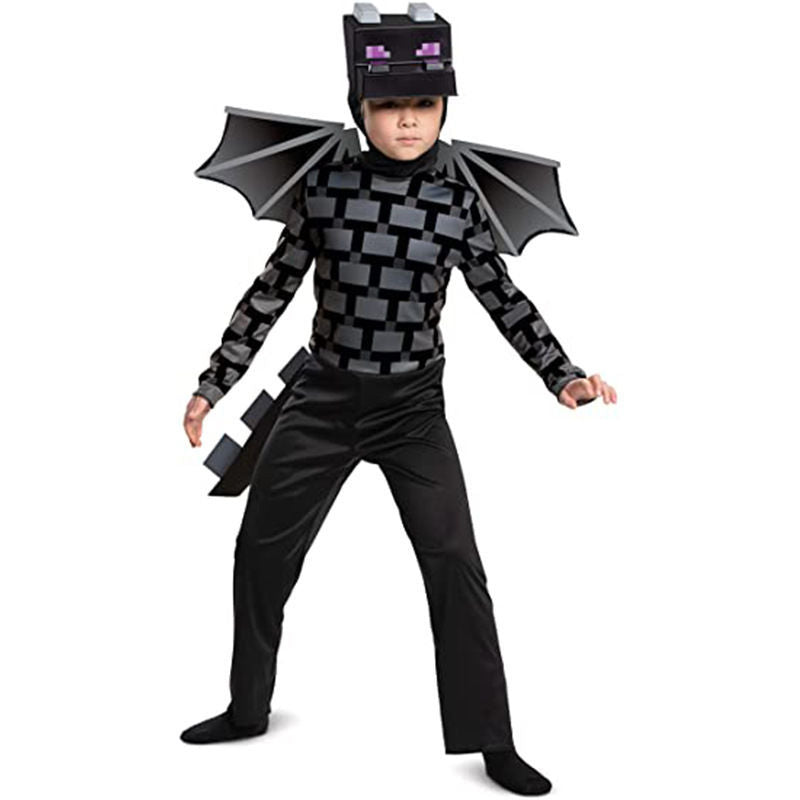 Wansheng children's costume my world MC party cosplay cos costume costumes minecraft