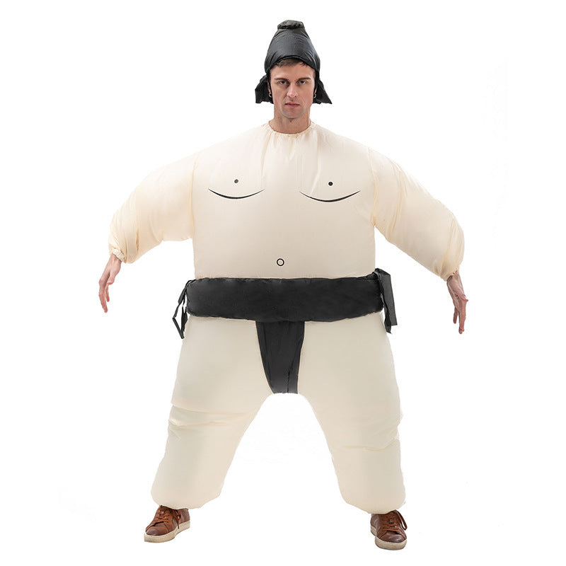 Cross-border Halloween performance inflatable costume American team clown party performance costume performance activity inflatable costume