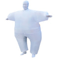 Christmas inflatable clothing adult invisible costume inflatable clothing Halloween White Silicon inflatable cospiay costume