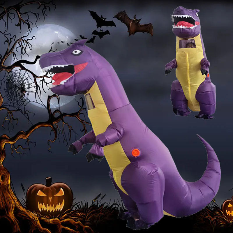 Halloween Tyrannosaurus Rex Inflatable garment festival performance costume cartoon doll clothing Shiryu clothes cross-border hot selling
