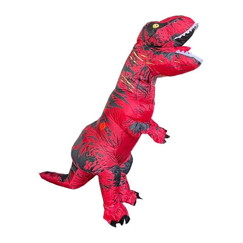 Amazon funny children dinosaur celebration doll makeup props Halloween Tyrannosaurus inflatable costume costume