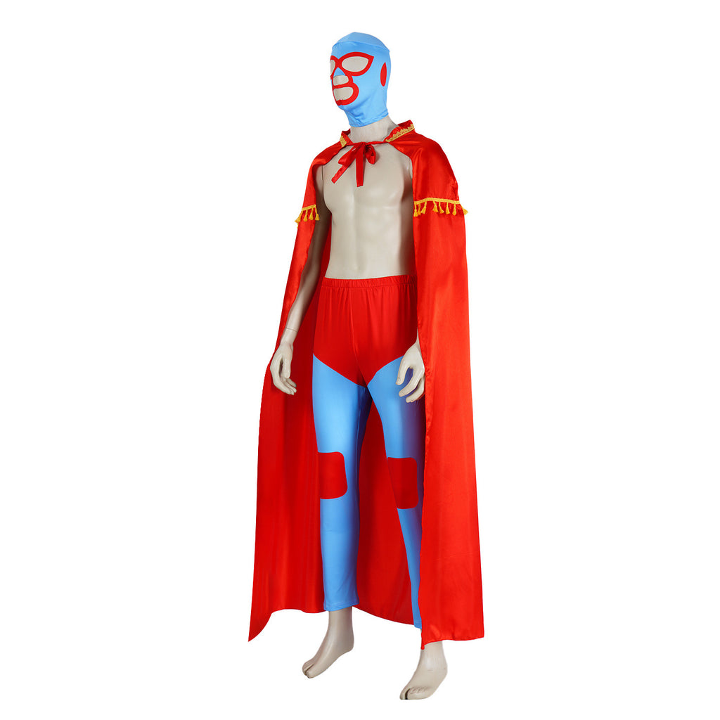 Nacho Libre cos costume wrestler Mexican wrestler cloak film role performance costume cos costume cross-border factory