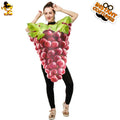Funny couple grape jumpsuit Halloween spoof fruit performance costume stage play party costume