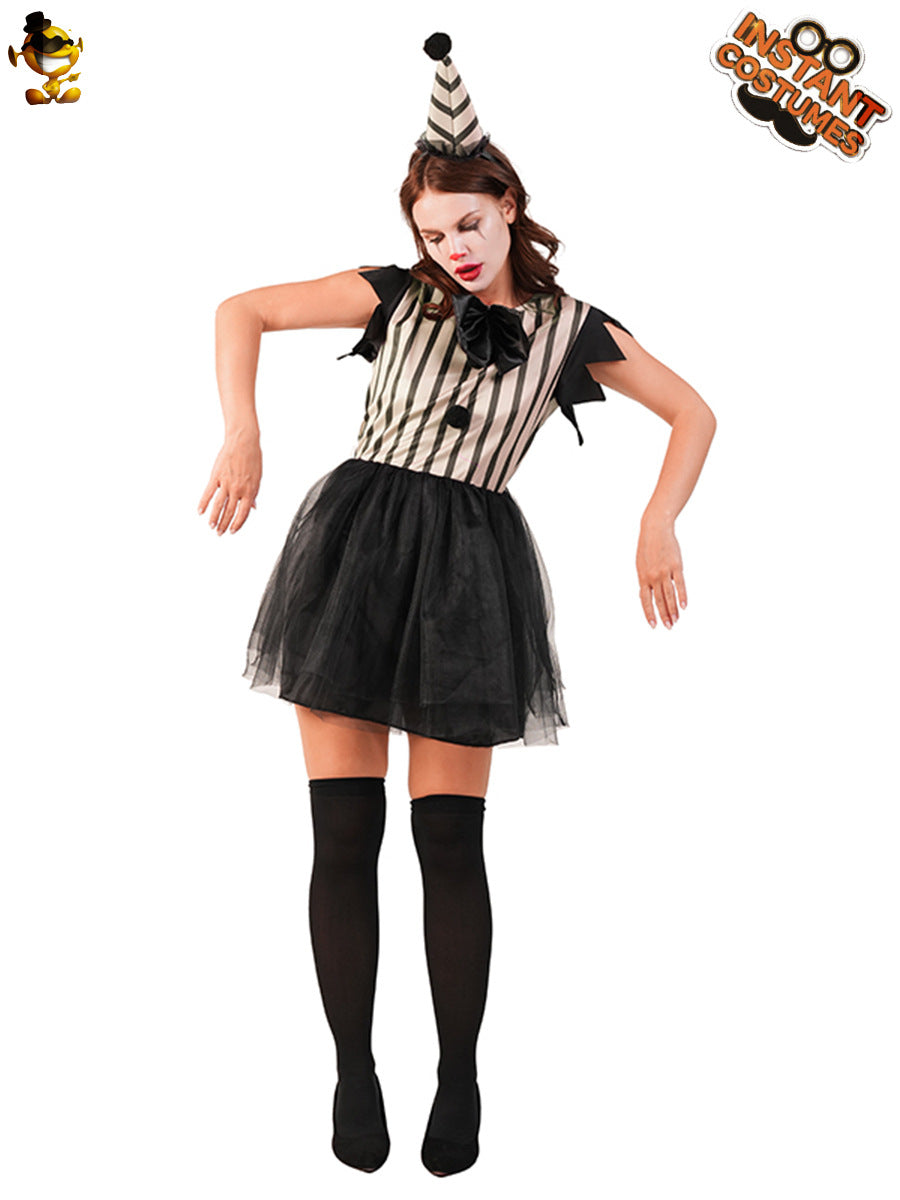 Halloween clown costume a parent-child costume party costume role play stage performance cross-border distribution