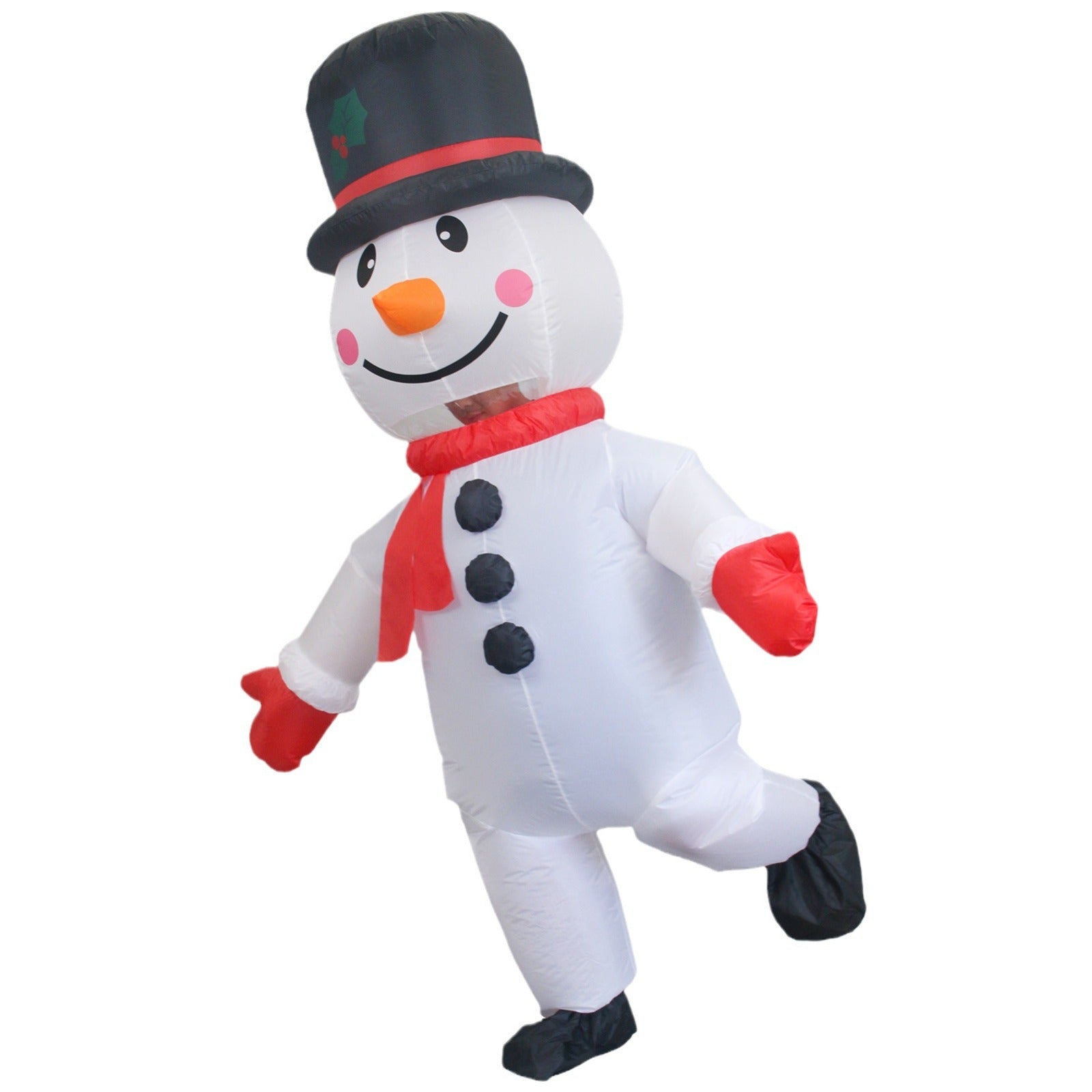 Christmas Snowman inflatable clothing Amazon stage performance Christmas Snowman cross-border Festival funny inflatable clothing