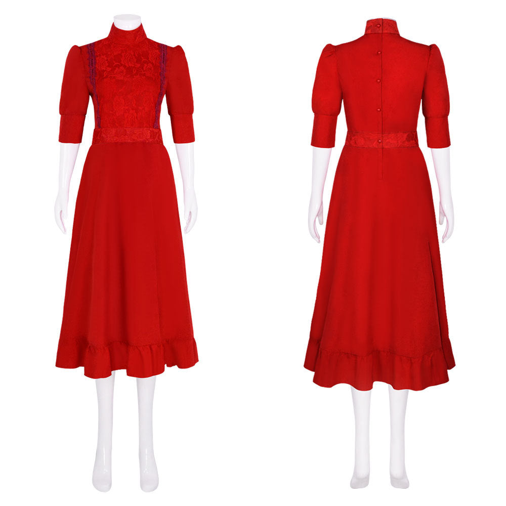 Horror movie Desire Pearl costume pearl cos costume X prequel Halloween cosplay costume factory spot