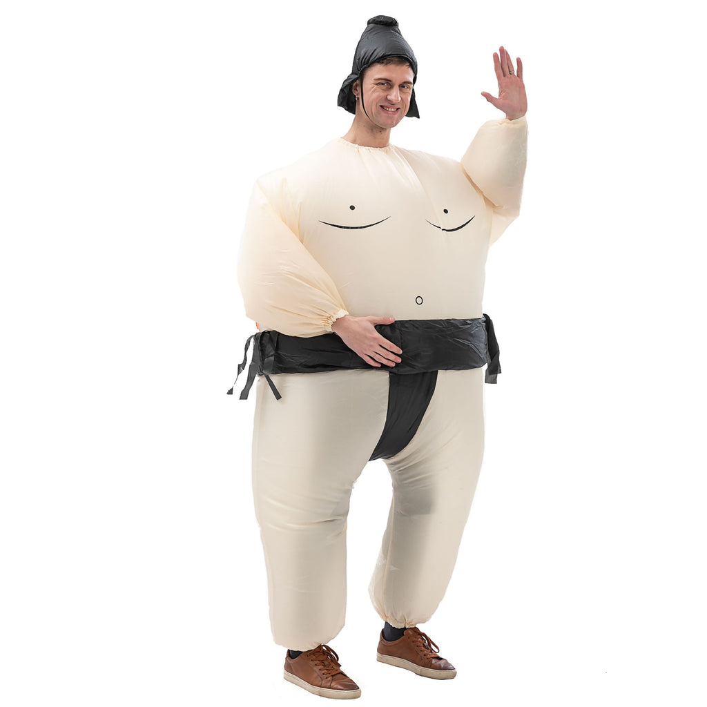 Halloween comedy show wrestling props fat funny inflatable doll costume sumo inflatable clothes