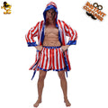 Halloween adult men boxer cosplay stage costume big male boxer party performance costume