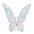 Adult fairy wings, shiny transparent princess wings Cosplay fairy wings costume Halloween costume