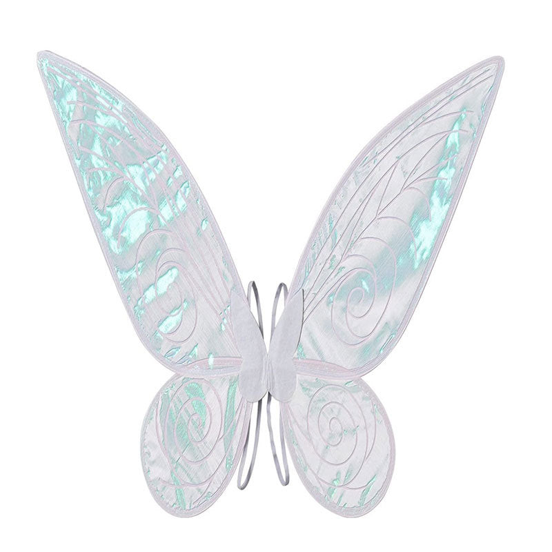 Adult fairy wings, shiny transparent princess wings Cosplay fairy wings costume Halloween costume