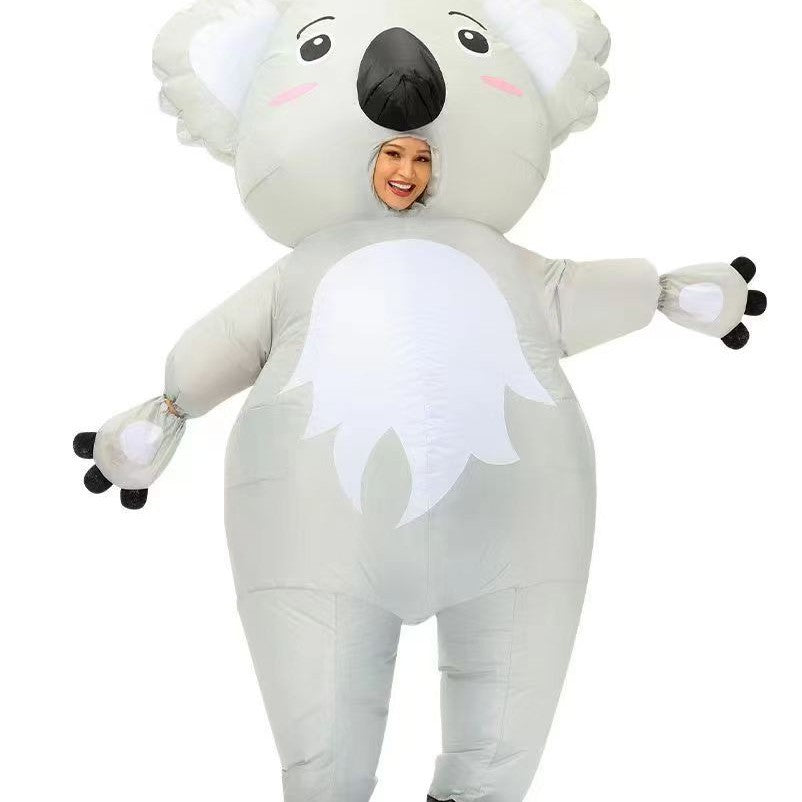 Cross-border Christmas Halloween Resurrection Thanksgiving carnival clown dinosaur pig octopus snail koala inflatable costume