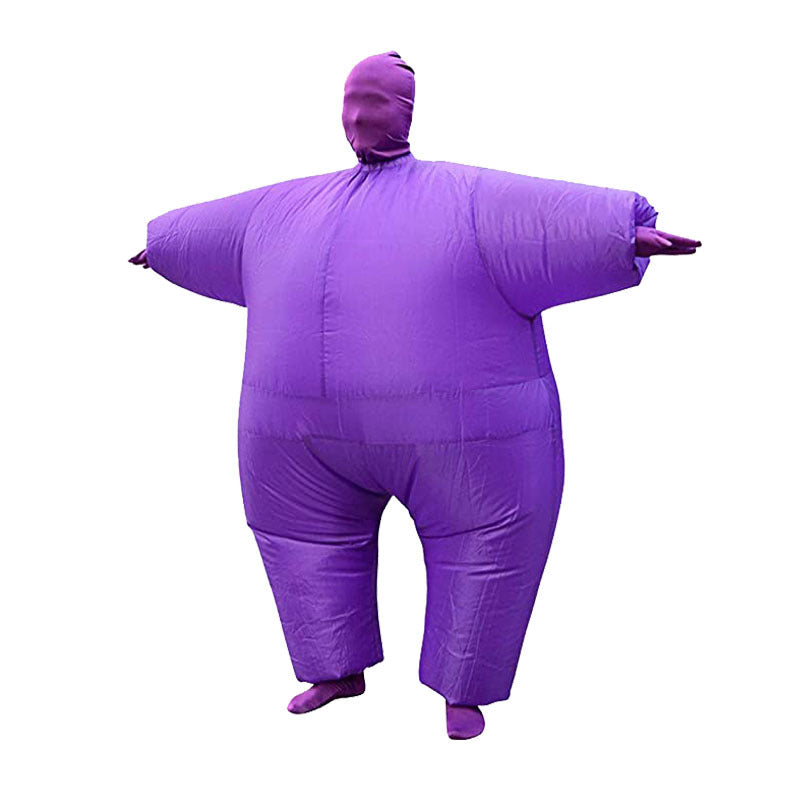 Cross-border hot Carnival funny play inflatable costume Halloween dress up fat sunflower ballet doll clothing