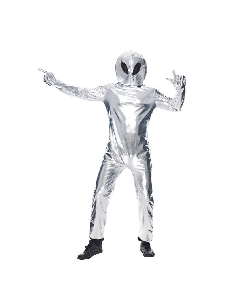 Halloween new alien roaming space party costume funny UFO astronaut performance clothing costume