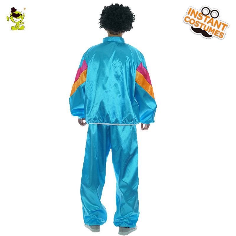 Adult men hip hop party clothes prom costume stage wear Halloween costume cosplay costume