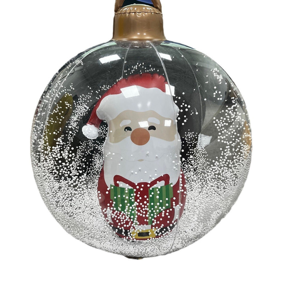 2023 new inflatable Christmas ball inflatable LED Christmas luminous hanging ornament crafts children Christmas snowman