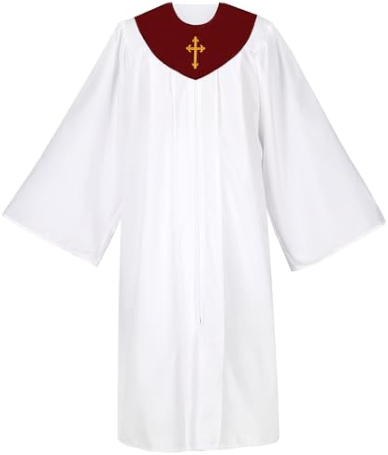 Amazon clergy costume priest cos costume baptism robe men and women priest costume choir costumes