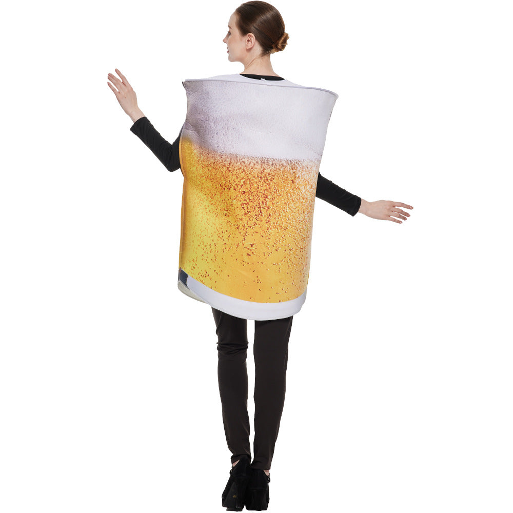 In stock Halloween new beer steins performance costume cosplay party performance costume fun Jumpsuit Costume