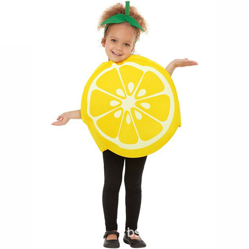 Children's Day performance costume vegetables and fruits children's cos costume role playing kindergarten costumes