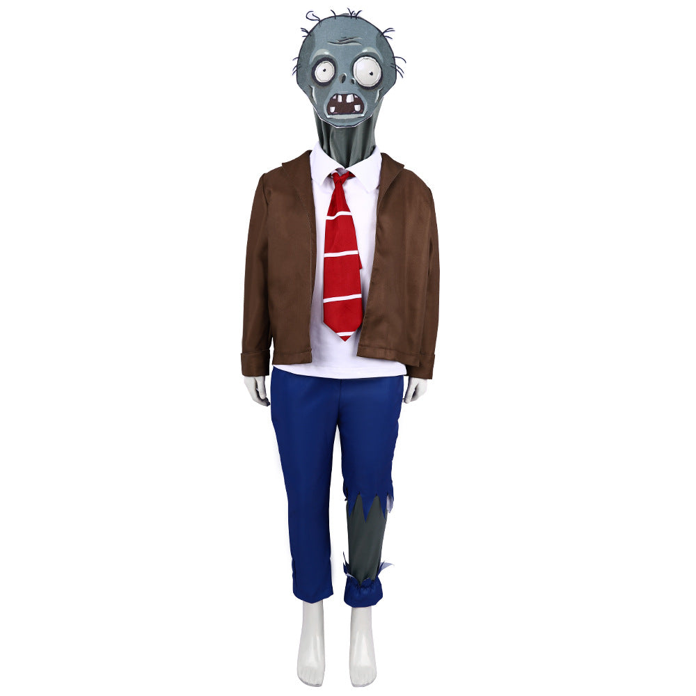 Halloween Plants vs Zombies game cosplay costume character cosplay clothes children stage performance cos costume