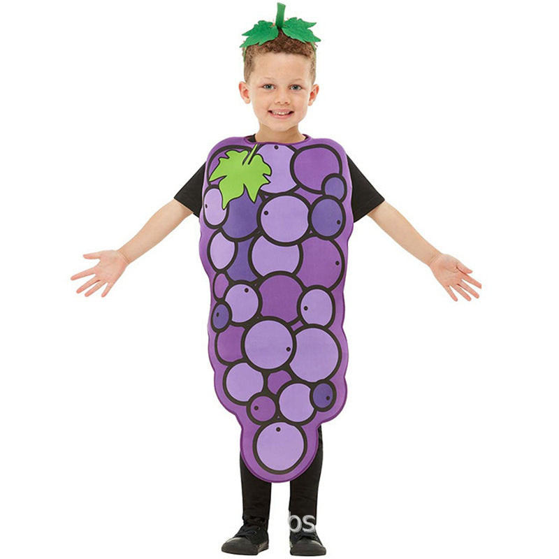 Children's Day performance costume vegetables and fruits children's cos costume role playing kindergarten costumes