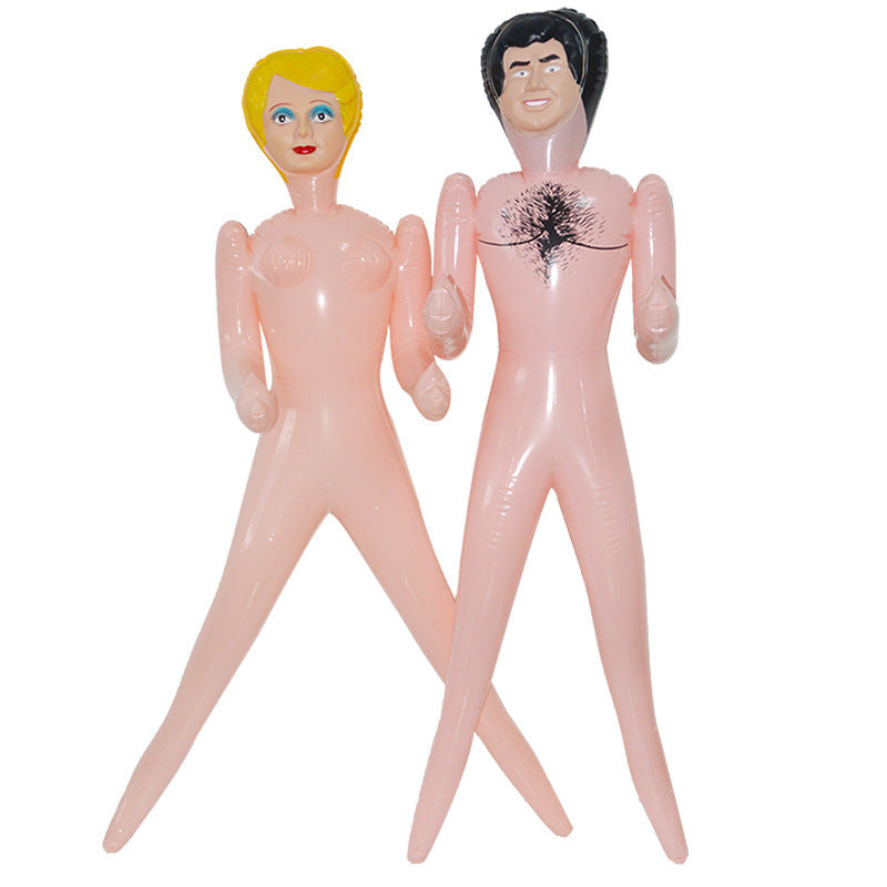 Inflatable single party funny adult simulation nightclub bar dance party inflatable model inflatable doll spoof props