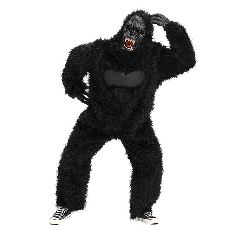 Halloween costume foreign trade style animal costume King Kong chimp performance costume and accessories Amazon