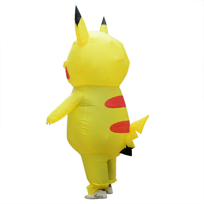 Cross-border Halloween performance inflatable costume American team clown party performance costume performance activity inflatable costume