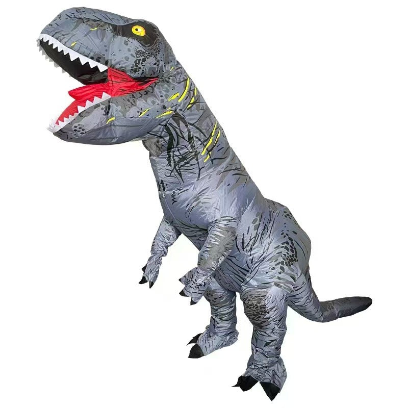 Amazon funny children dinosaur celebration doll makeup props Halloween Tyrannosaurus inflatable costume costume
