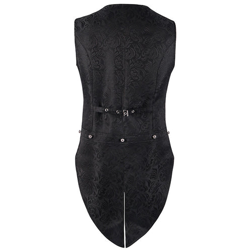 2022 Amazon wish New Men's medieval costume retro Gothic formal dress vest Halloween costume