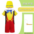 Halloween long nose Pinocchio children's cos costume Pinocchio adventures costumes shooting costume