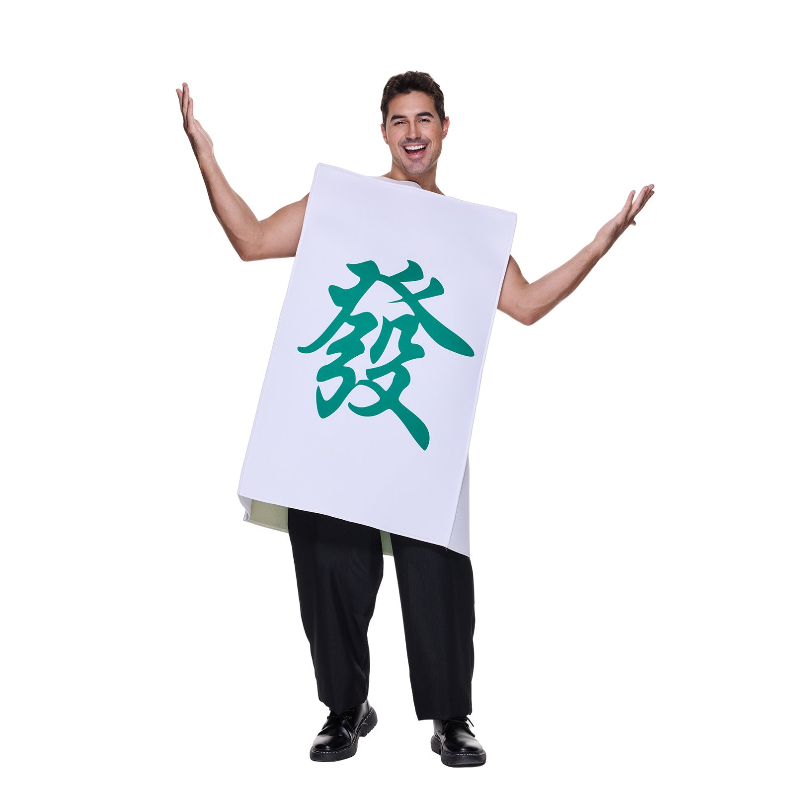 New Halloween Costume Fun Fortune party performance costume mahjong one-piece cosplay clothes cosplay corner costume