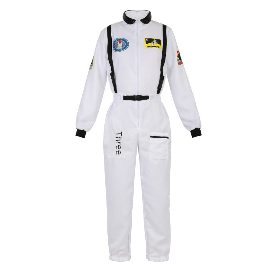 Halloween astronaut parent-child clothing children's outer space astronauts performance costume Amazon astronaut costume