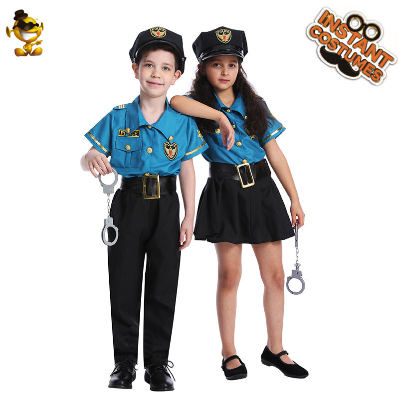 Children's uniform suit masquerade party costume uniform children's costume distribution wholesale