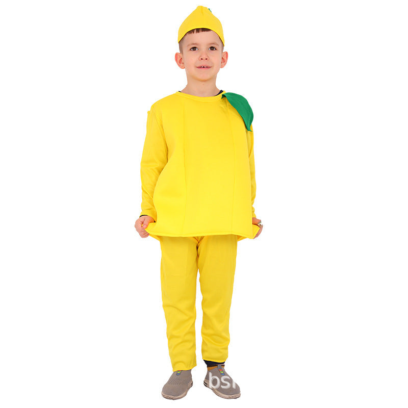 Children's Day performance costume vegetables and fruits children's cos costume role playing kindergarten costumes