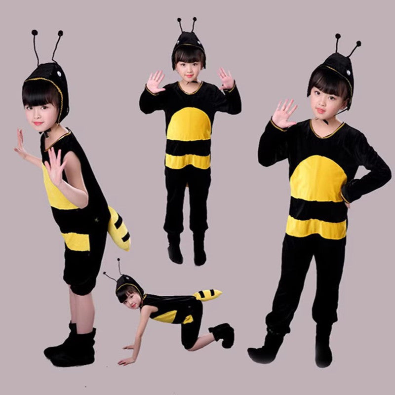 Children's June 1 small ant performance costume kindergarten text-based drama animal performance costume Ant cross the river dance costume