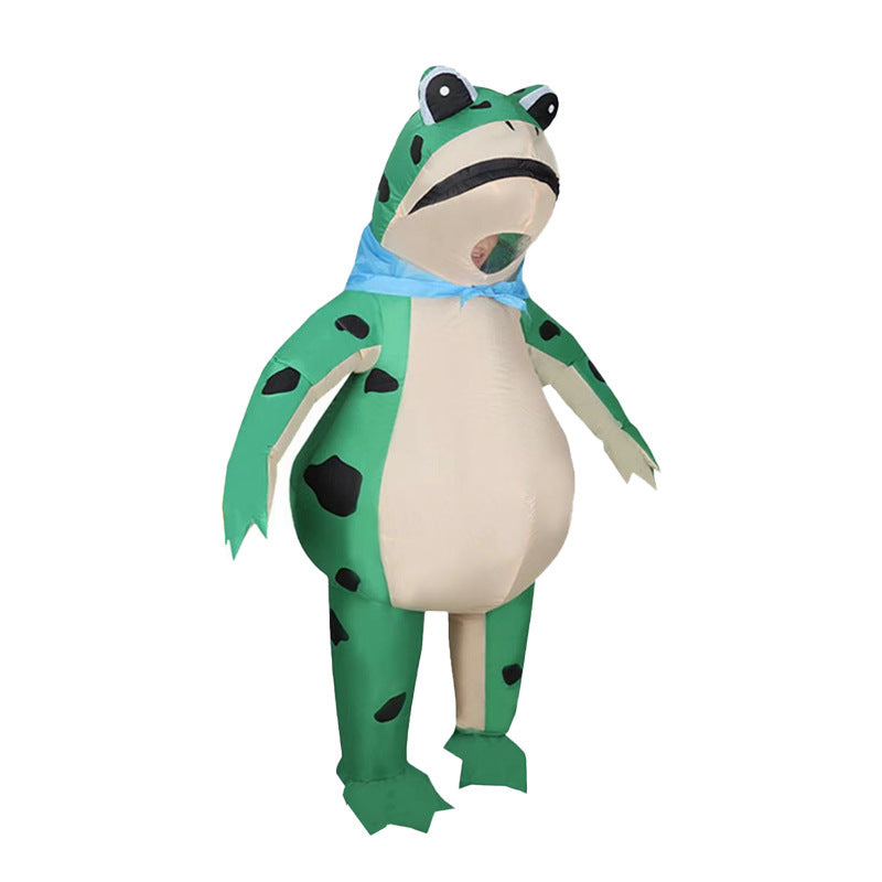 Tiktok Halloween annual party party costume funny performance dinosaur inflatable clothing Astronaut Frog doll clothing