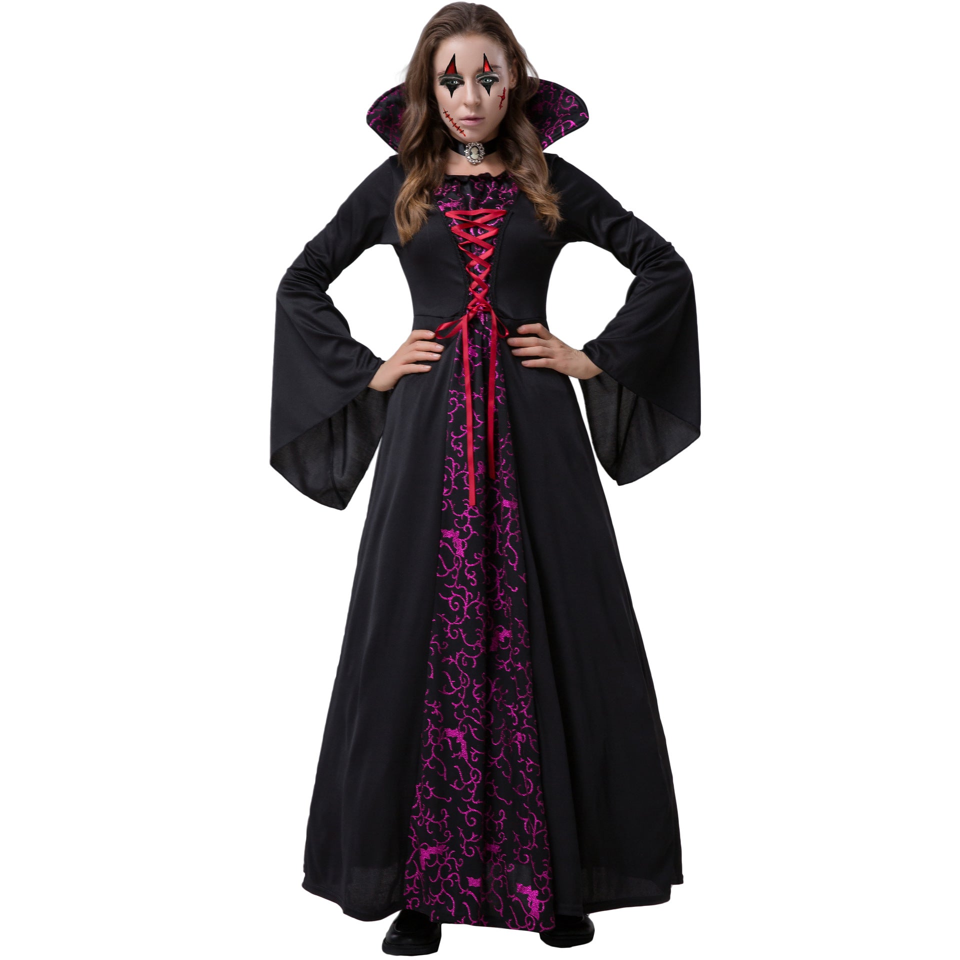 Evil Demon Queen Vampire Stage Dress