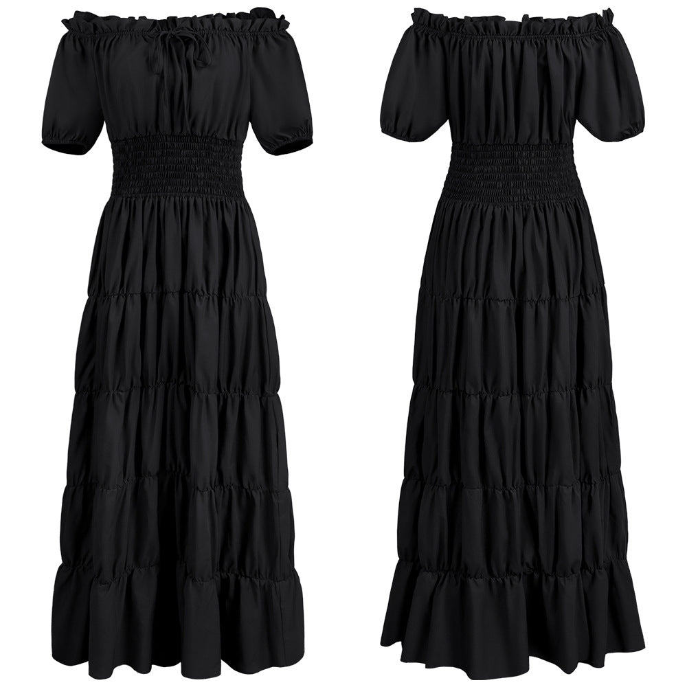 Medieval Renaissance stage cos costume Halloween retro women's dress cosplay cosplay costume