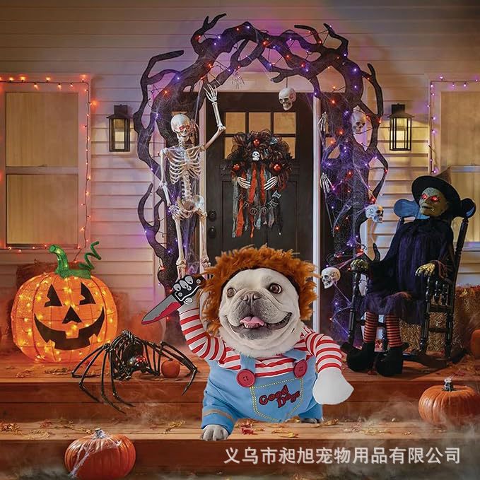 Pet Halloween costume dog fun costume Halloween cosplay costume cute clothes party dress up