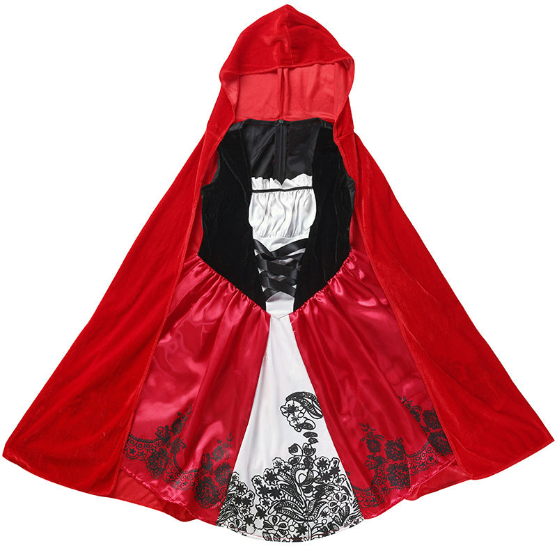 halloween costume child girl Little Red Riding Hood costume halloween Masquerade ghost festival Amazon costume