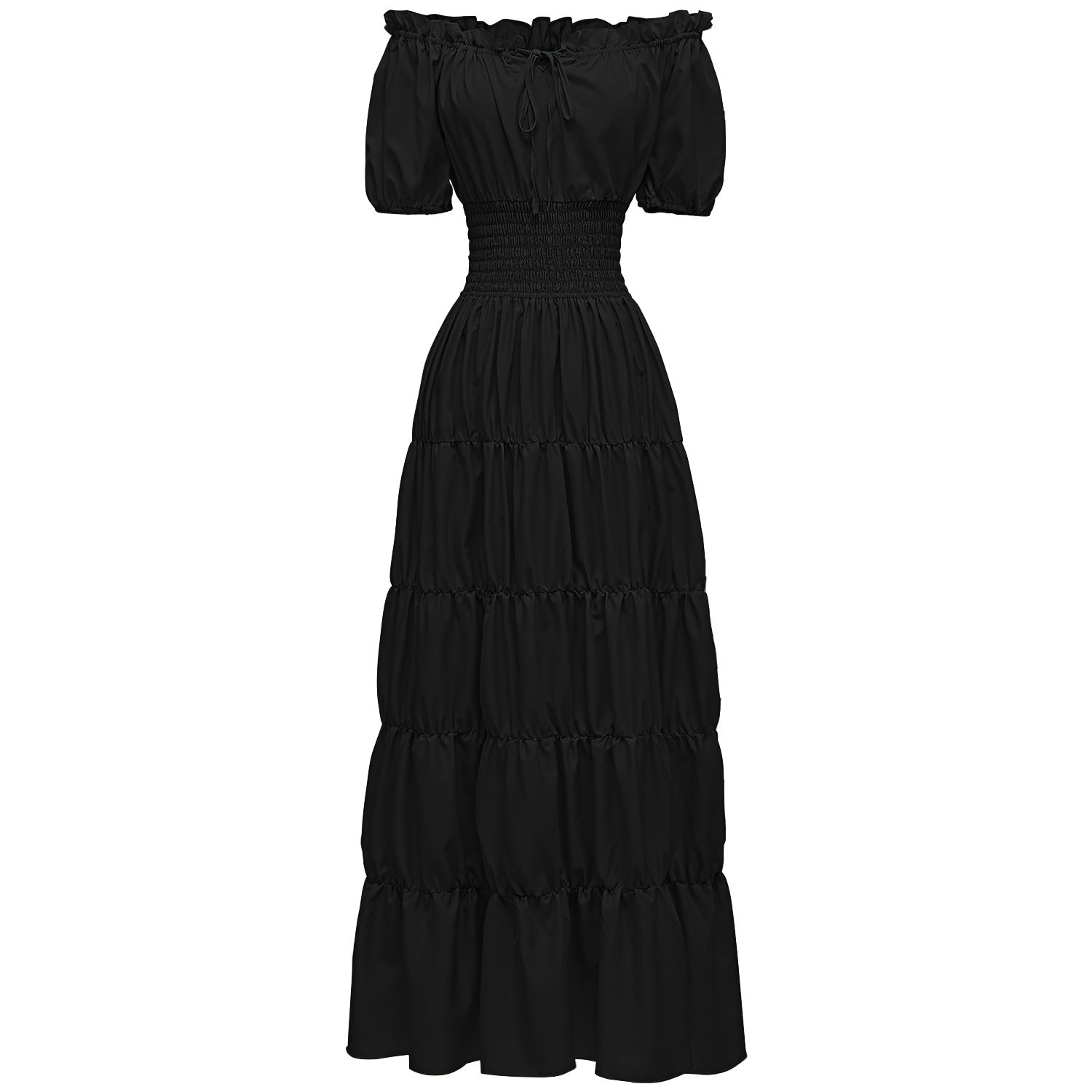 Medieval Renaissance lady long dress stage costume Halloween COS role play vintage costume