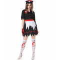 Halloween Vampire Nurse Costume M-XL