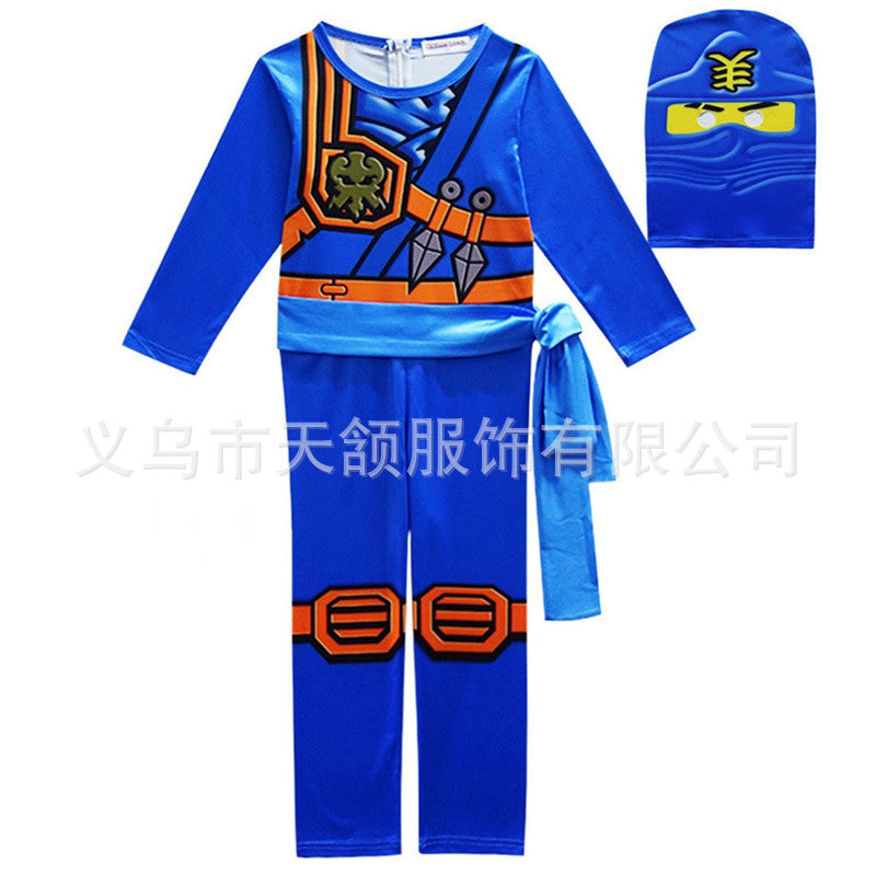 Children's Lego Ninjago cosplay costume kids Halloween anime jumpsuit costume costumes